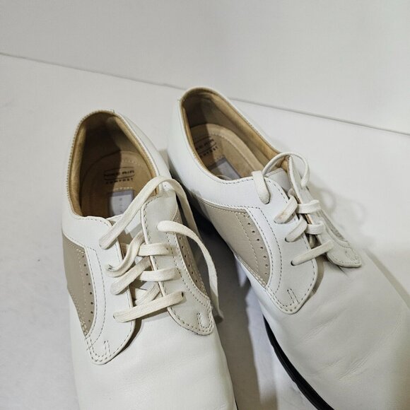 Nike Golf Shoes Womens Size 8.5 White Soft Spikes - Picture 2 of 8